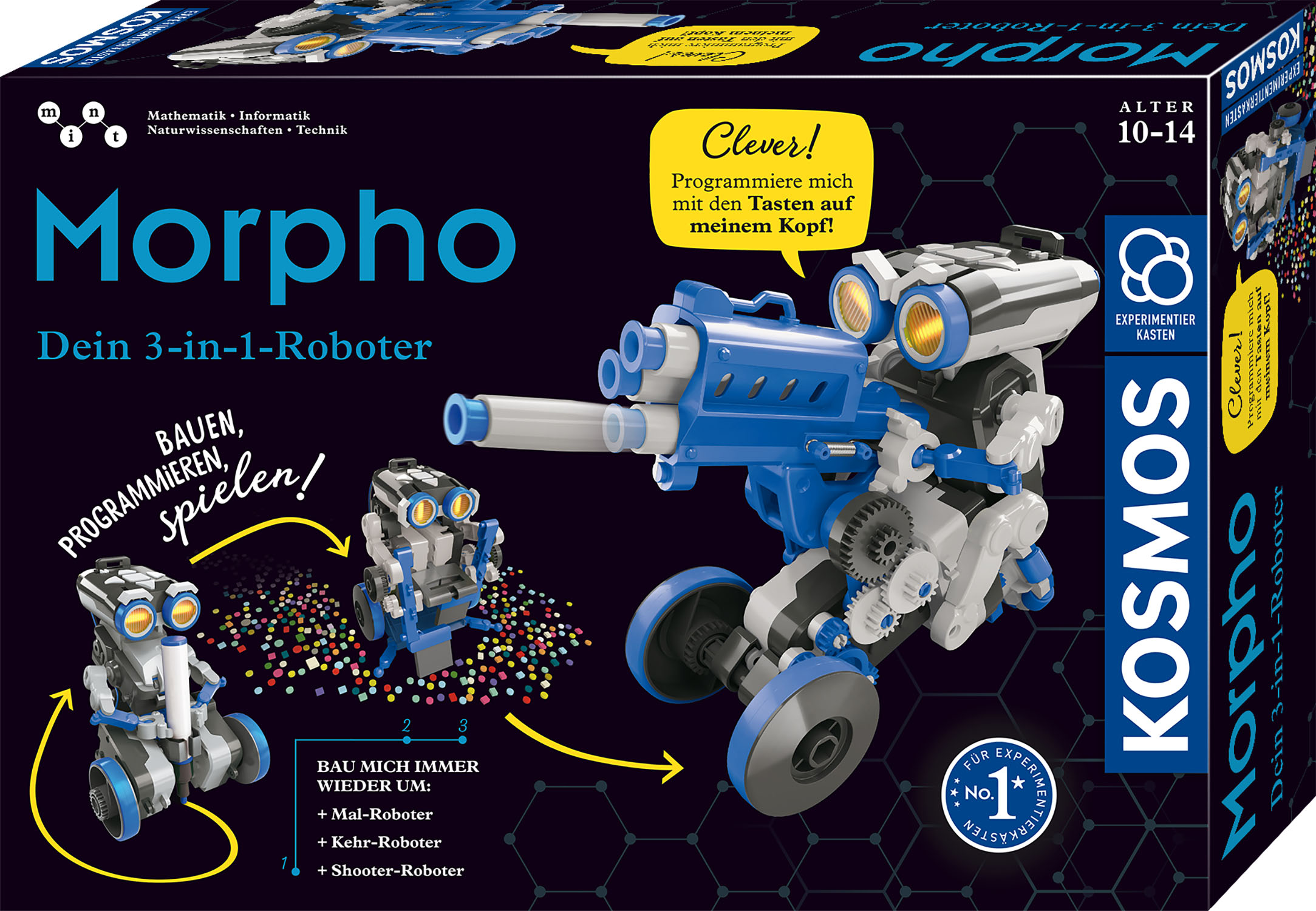 Featured image for “Baukasten: Morpho – Dein 3-in-1-Roboter (Kosmos)”