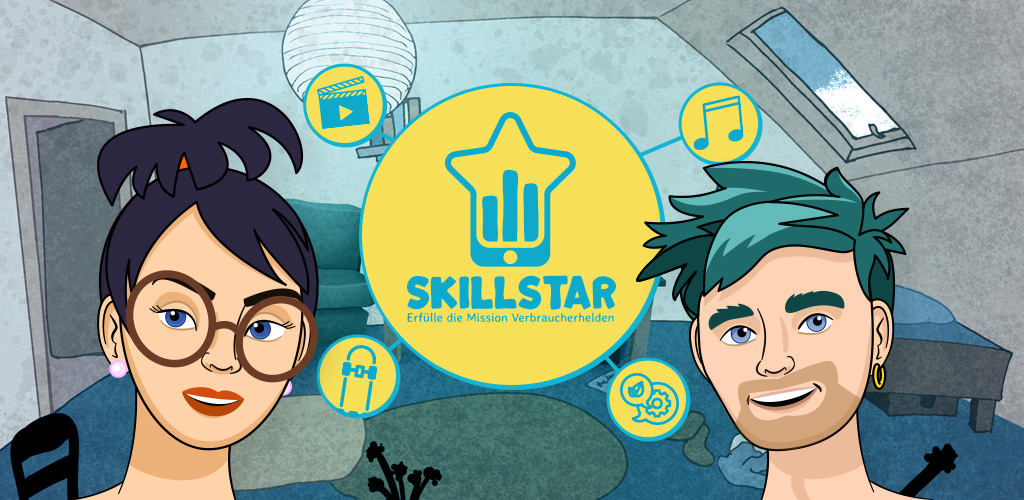 Featured image for “Skillstars – Erfülle die Mission Verbraucherhelden (Stiftung Jugend und Bildung)”