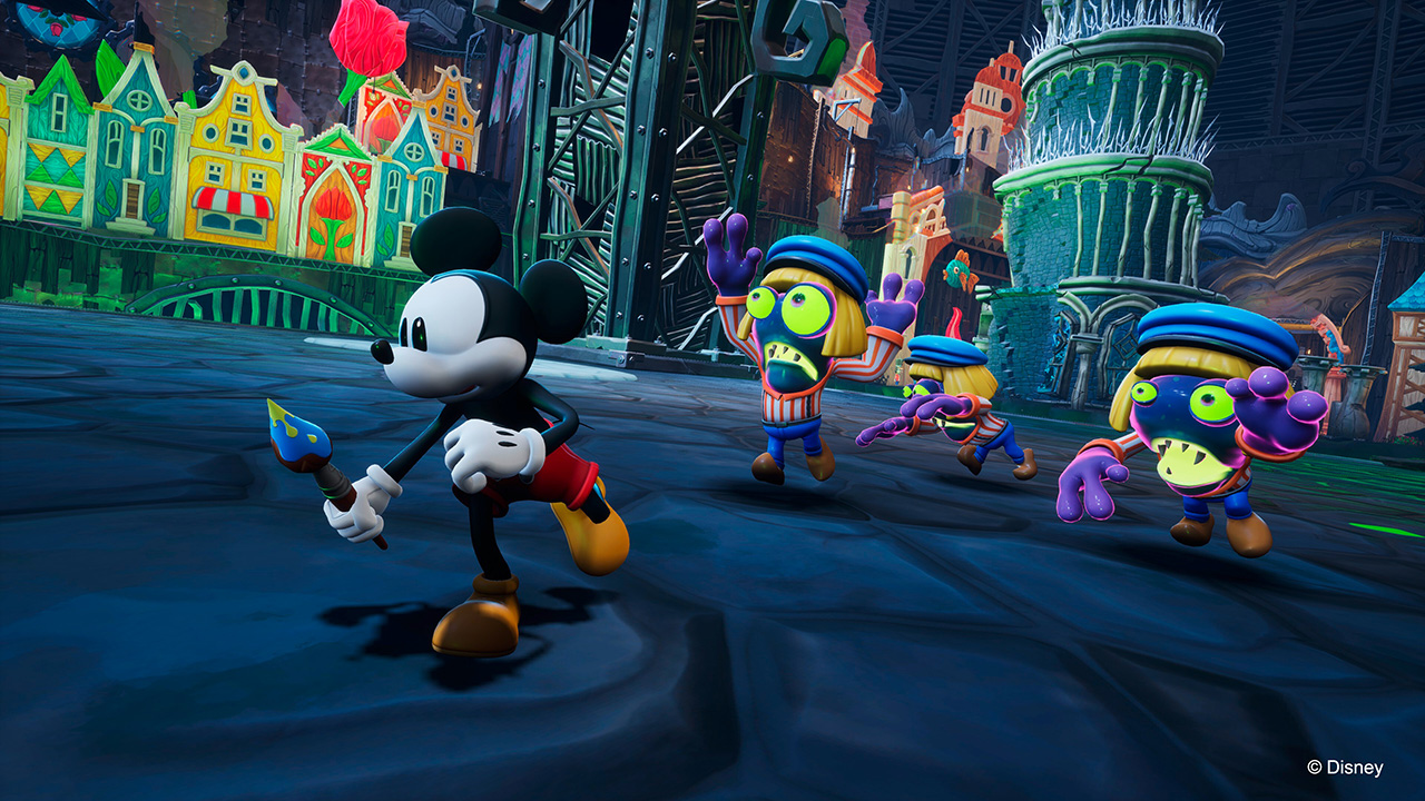 Featured image for “Platz 2 – Disney Epic Mickey: Rebrushed (THQ Nordic)”