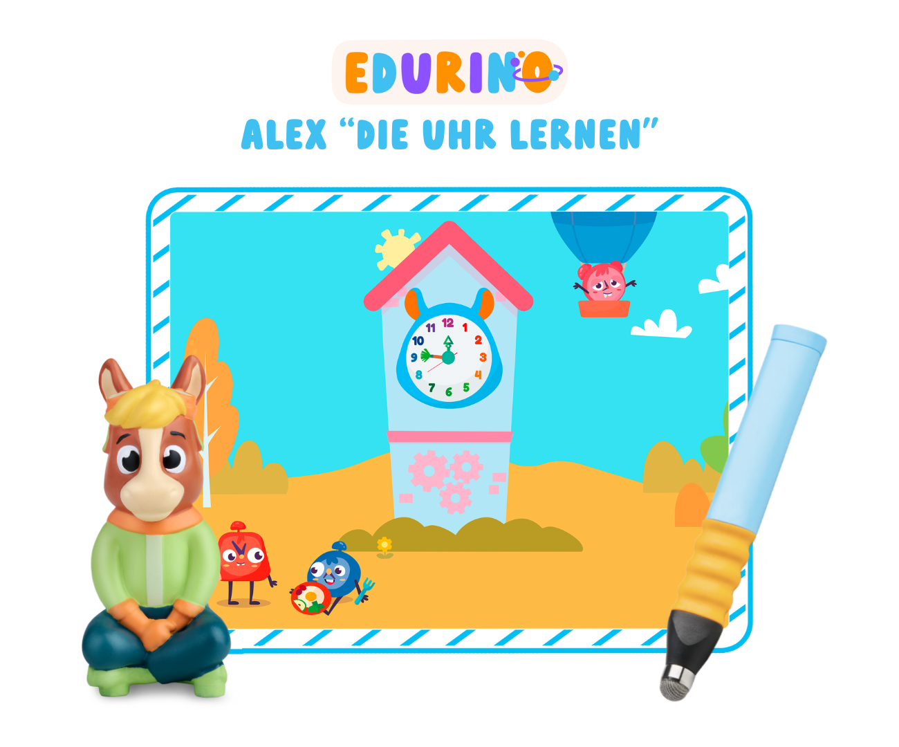 Featured image for “Platz 2 – Edurino: Alex- die Uhr lernen (Edurino)”